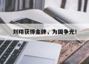 IM电竞-刘翔获得金牌，为国争光！