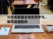 IM电竞官网-沃尔夫斯堡主场逆转罗马，取得关键胜利