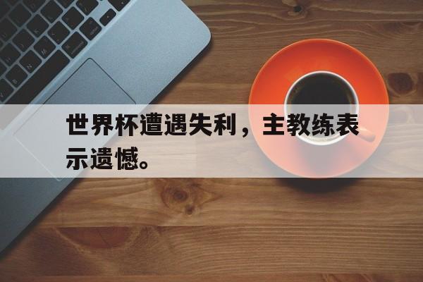 世界杯遭遇失利，主教练表示遗憾。